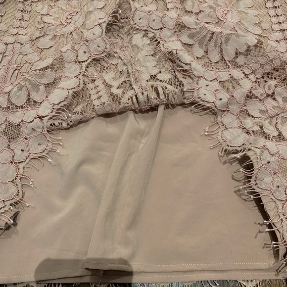 Wayf off the shoulder lace mini dress - Picture 9 of 15